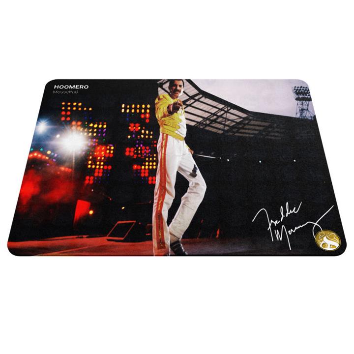 ماوس پد هومرو مدل A5989 طرح گروه راک کوئین فردی مرکوری Hoomero Rock band Queen Freddie Mercury A5989 Mousepad